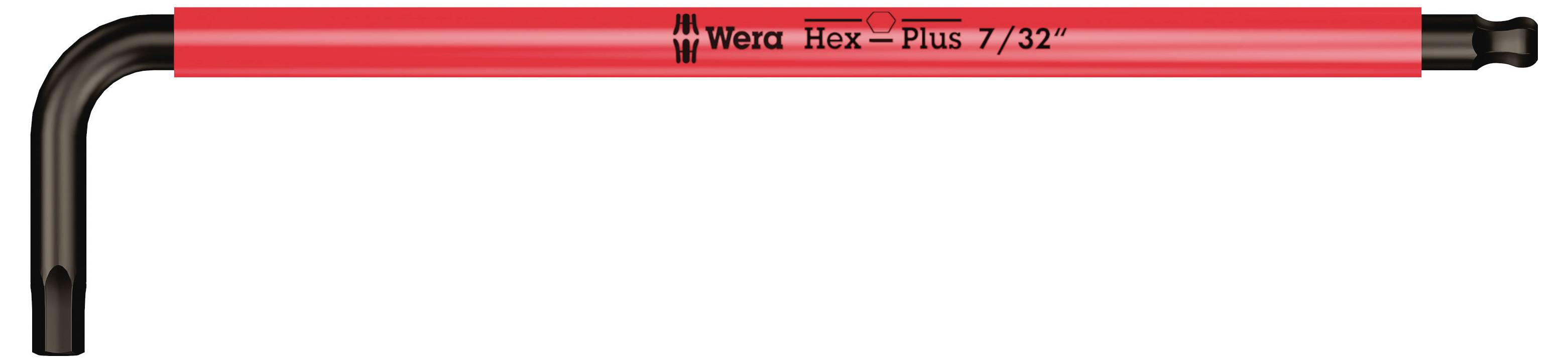 Wera Hex-Plus Set 1 Innen-Sechskant Winkelschraubendreher-Set 1.5 mm, 2 mm, 2.5 mm, 3 mm, 4 mm, 5 mm, 6 mm, 8 mm, 10mm