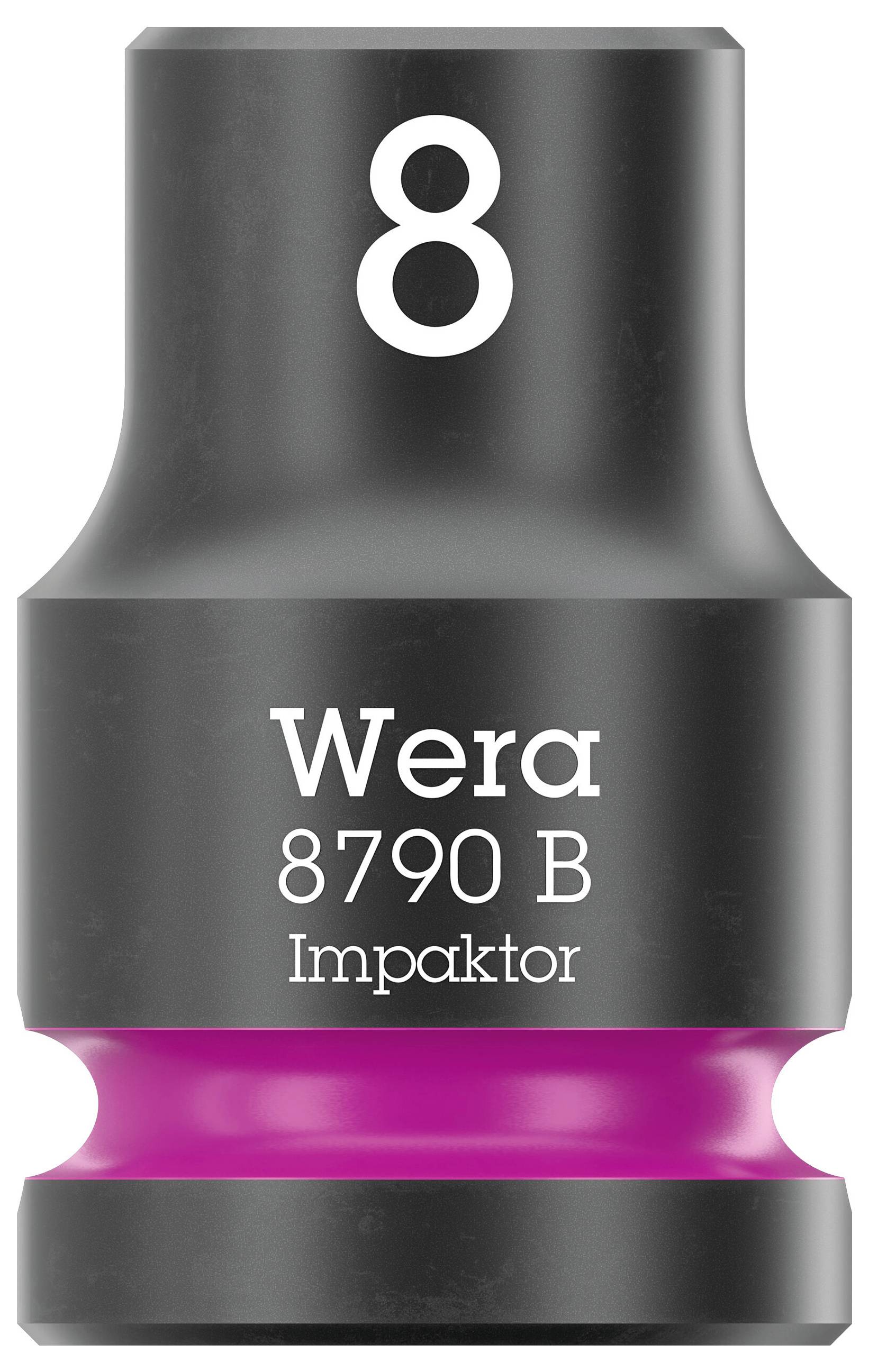 Wera 2090/16 Impaktor Universal, Werkstatt Schlagschraubendreher Set 3/8" (10 mm), Außen-Vierkant