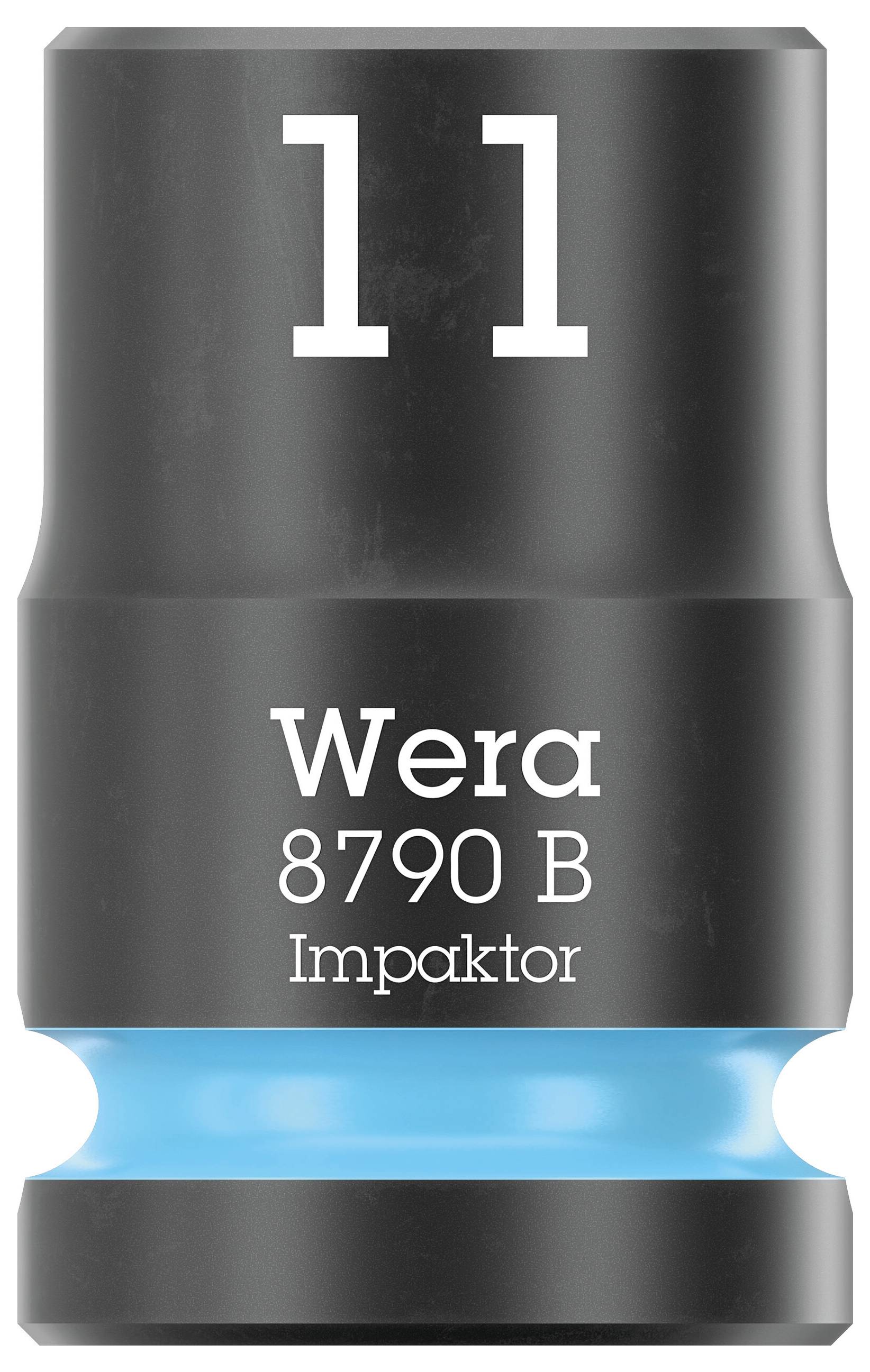 Wera 2090/16 Impaktor Universal, Werkstatt Schlagschraubendreher Set 3/8" (10 mm), Außen-Vierkant