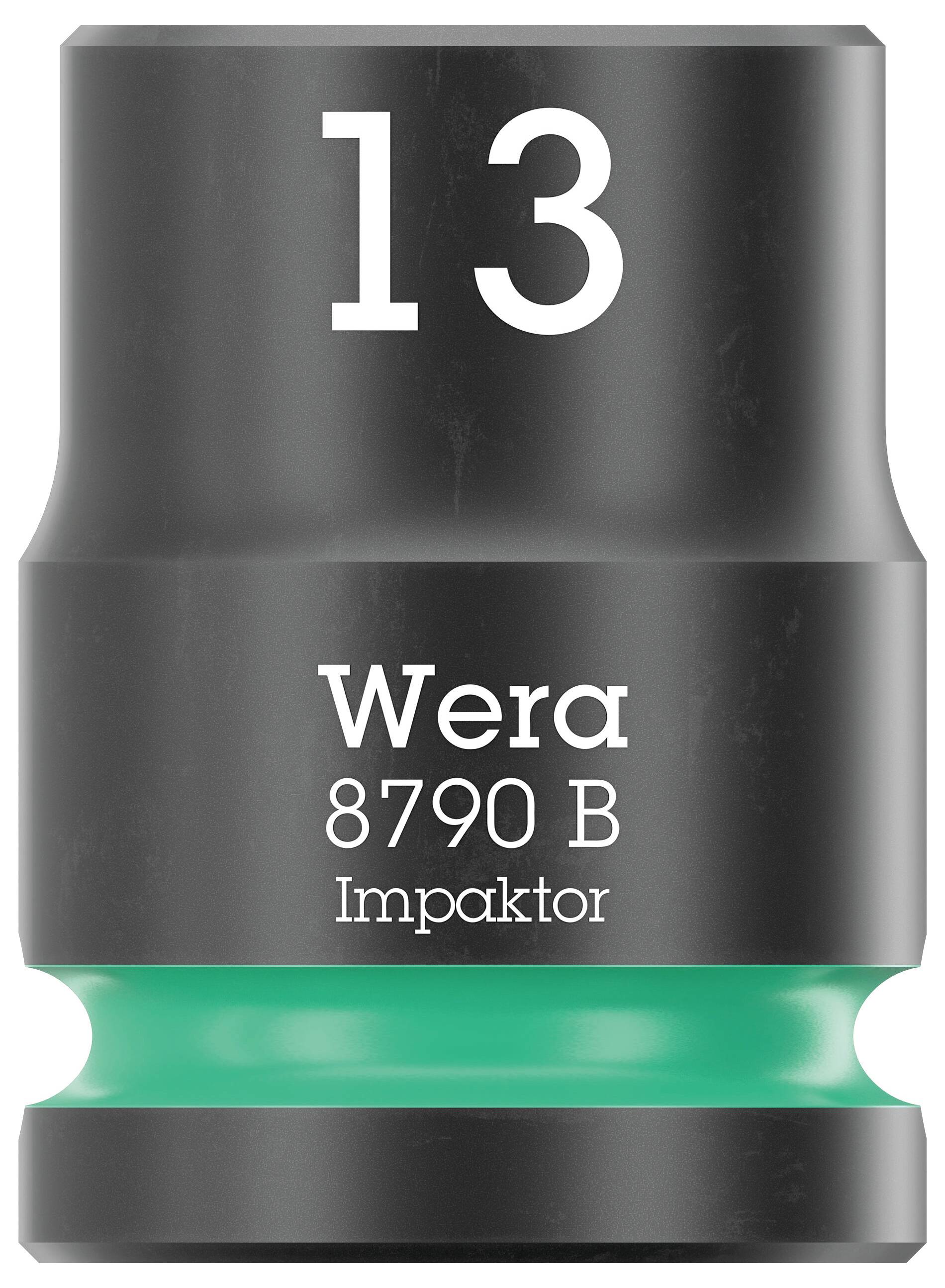 Wera 2090/16 Impaktor Universal, Werkstatt Schlagschraubendreher Set 3/8" (10 mm), Außen-Vierkant