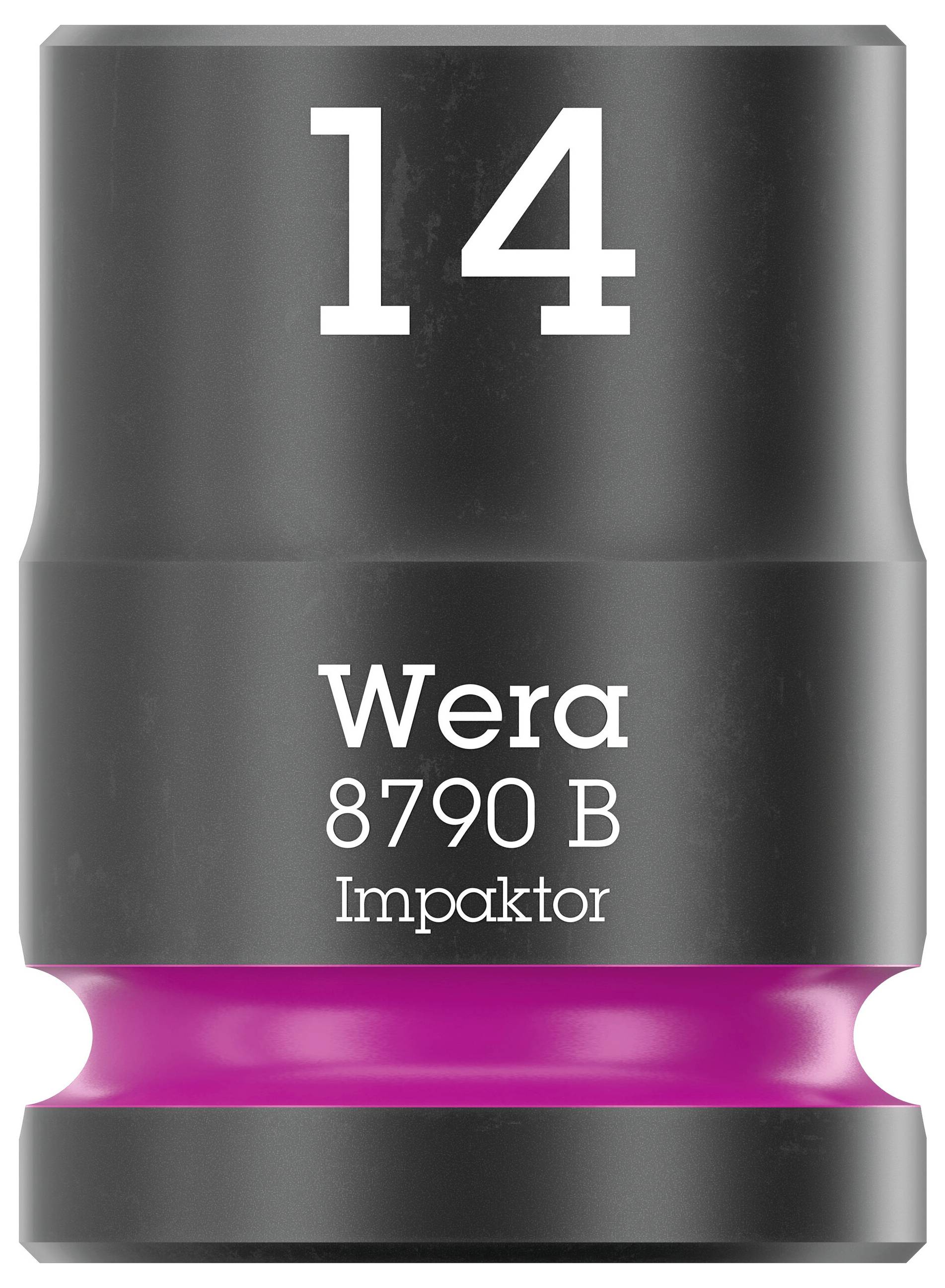 Wera 2090/16 Impaktor Universal, Werkstatt Schlagschraubendreher Set 3/8" (10 mm), Außen-Vierkant