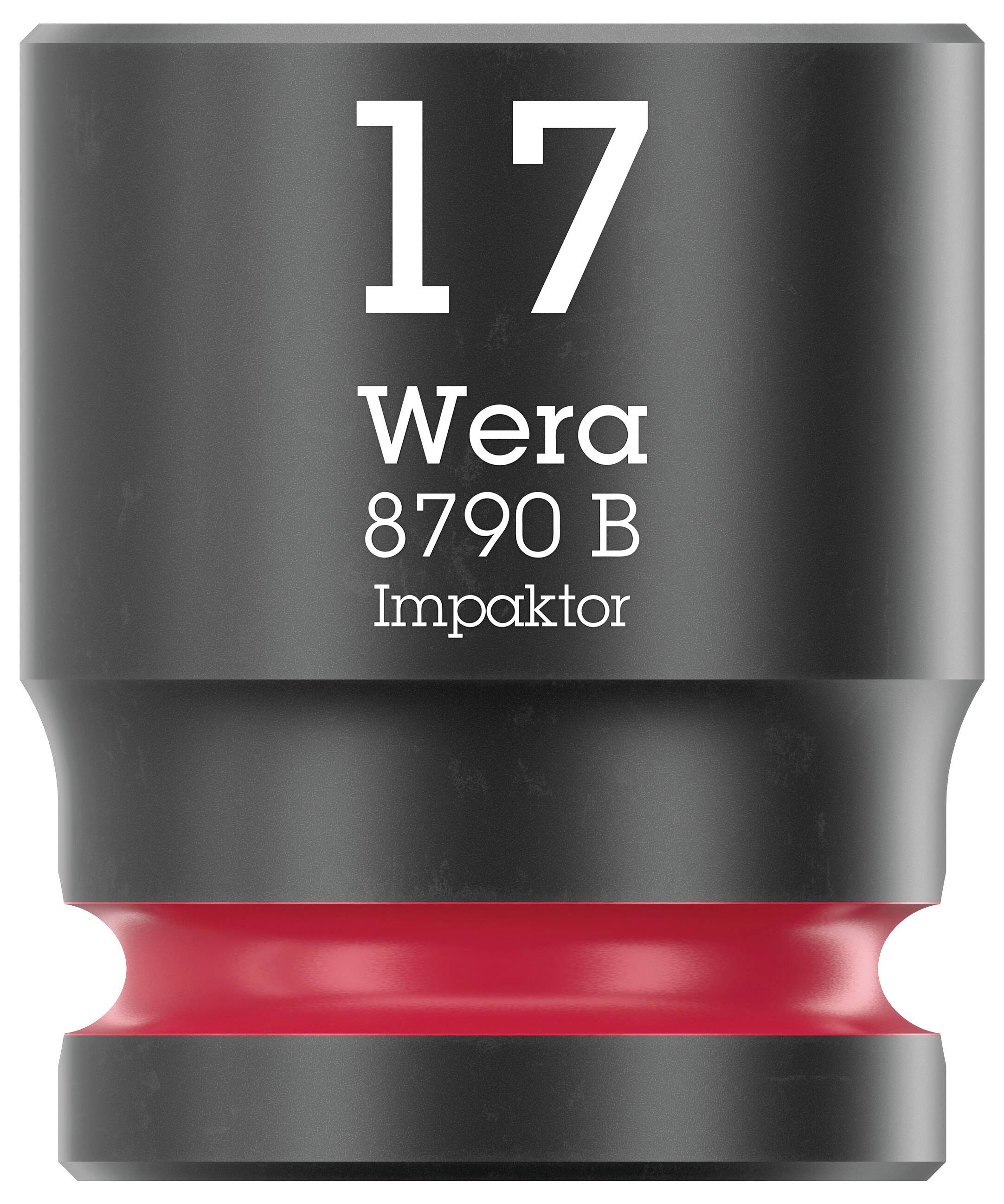 Wera 2090/16 Impaktor Universal, Werkstatt Schlagschraubendreher Set 3/8" (10 mm), Außen-Vierkant
