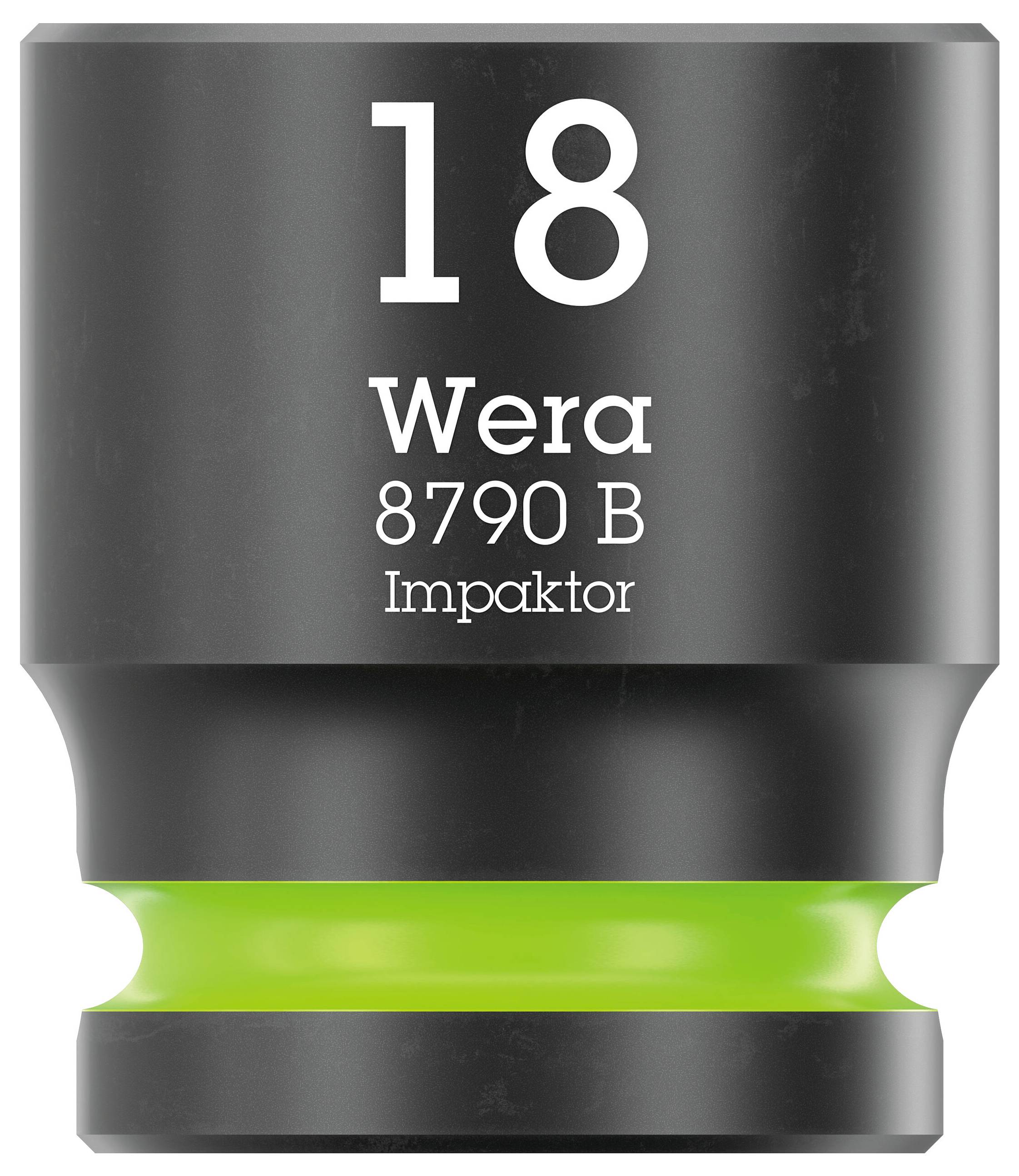 Wera 2090/16 Impaktor Universal, Werkstatt Schlagschraubendreher Set 3/8" (10 mm), Außen-Vierkant