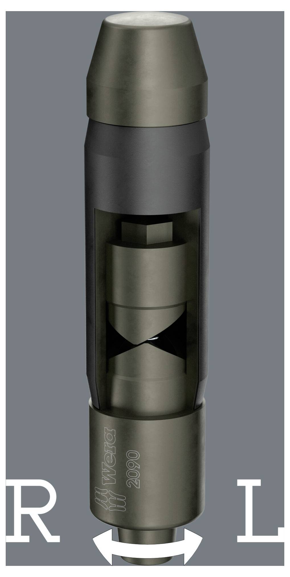 Wera 2090/16 Impaktor Universal, Werkstatt Schlagschraubendreher Set 3/8" (10 mm), Außen-Vierkant