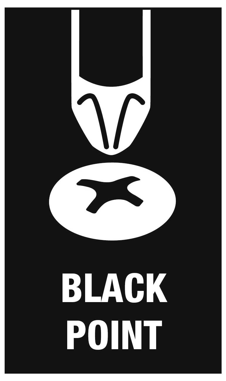 Warnschild „Black Point