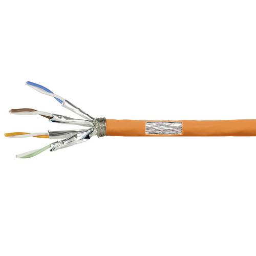 LogiLink CPV0089 Netzwerkkabel CAT 7 S/FTP 4 x 2 x 0.258 mm² Orange 40 m