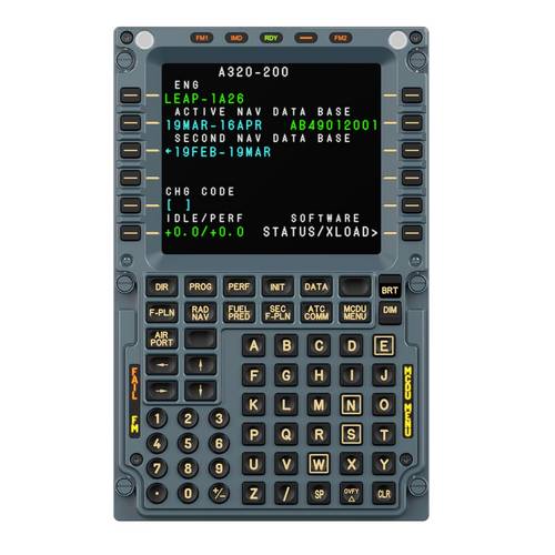 MOZA MA3F Flugcomputer-Anzeige USB PC Schwarz