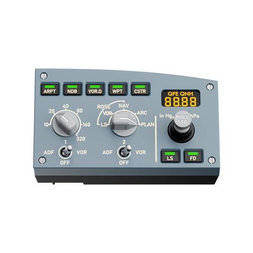 MOZA MA3F Elektronisches Flugsteuerungsmodul (R) USB PC Grau