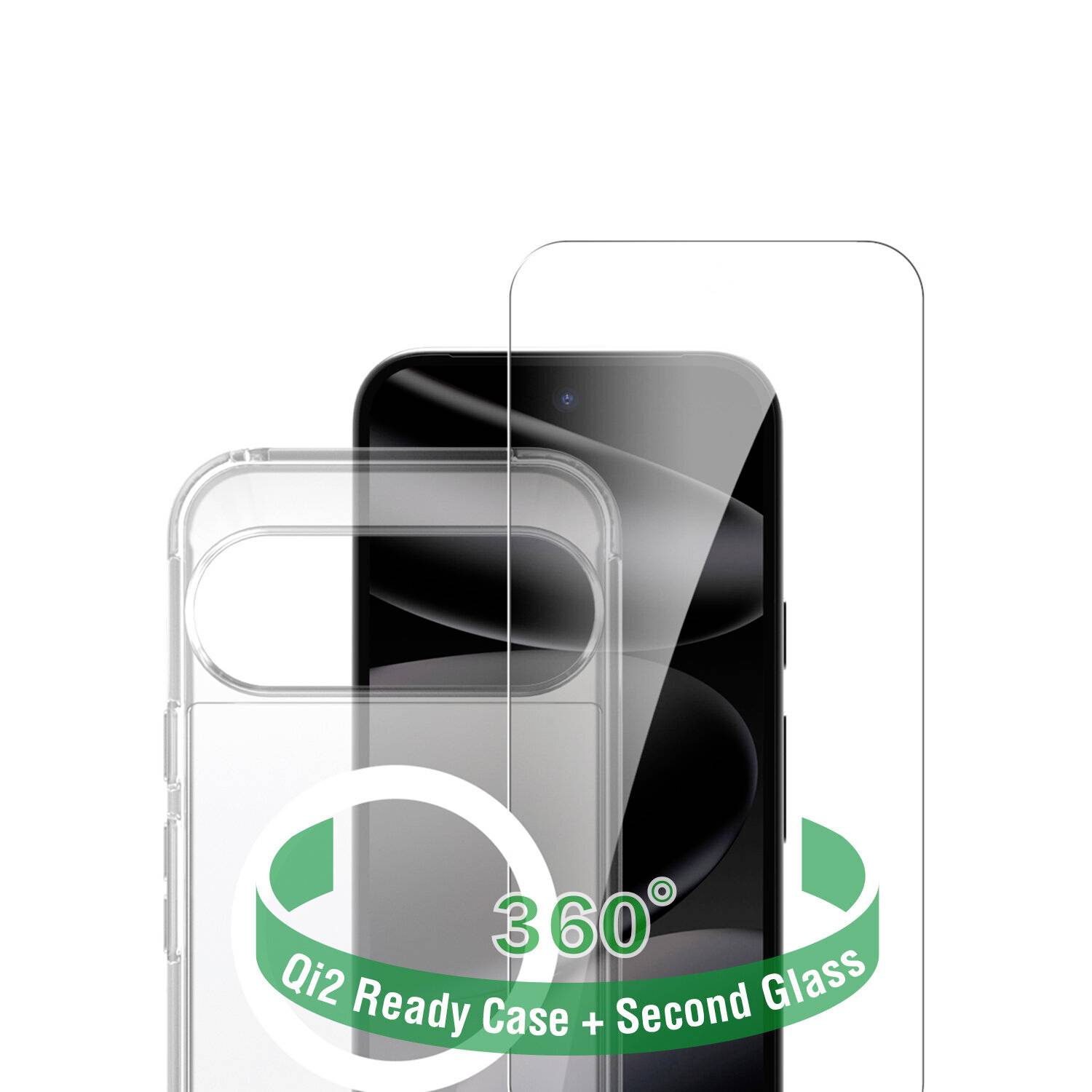 4Smarts 360° Premium Protection Set Hülle + Schutzglas Set Google Pixel 11 Pro, Pixel 11, Pixel 10 Pro, Pixel 10, Pixel 9 Pro
