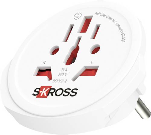 Skross 1.500211C-X2 Reiseadapter Schuko-Standard