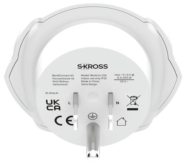 Skross 1.500221C-X2 Reiseadapter