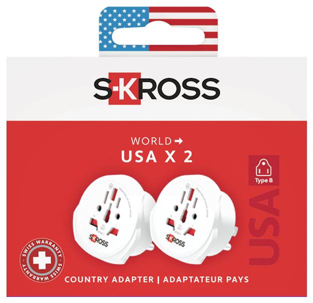 Skross 1.500221C-X2 Reiseadapter