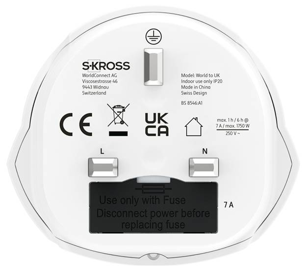 Skross 1.500225C-X2 Reiseadapter