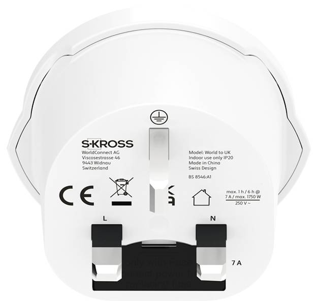 Skross 1.500225C-X2 Reiseadapter