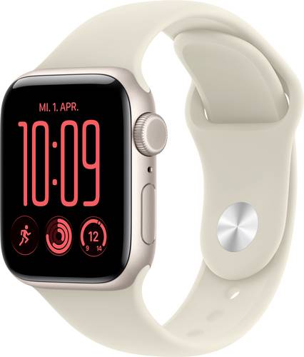Apple Watch SE 3 GPS + Cellular 40 mm Aluminiumgehäuse Sport Band Sand S/M