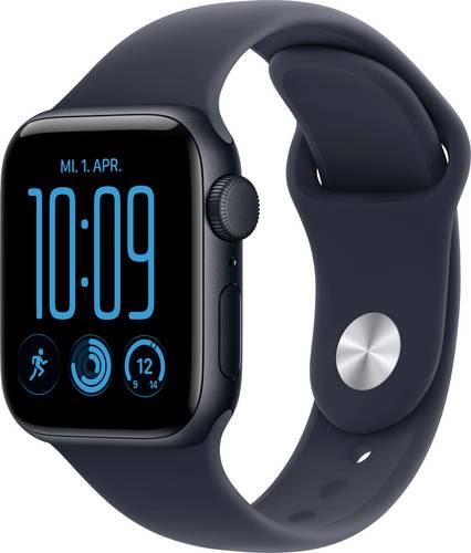 Apple Watch SE 3 GPS 40 mm Aluminiumgehäuse Sport Band Navy-Blau S/M