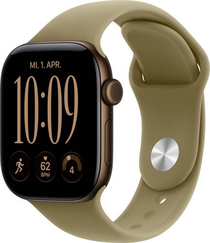 Apple Watch Series 12 GPS + Cellular 42 mm Aluminiumgehäuse Sport Band Oliv S/M