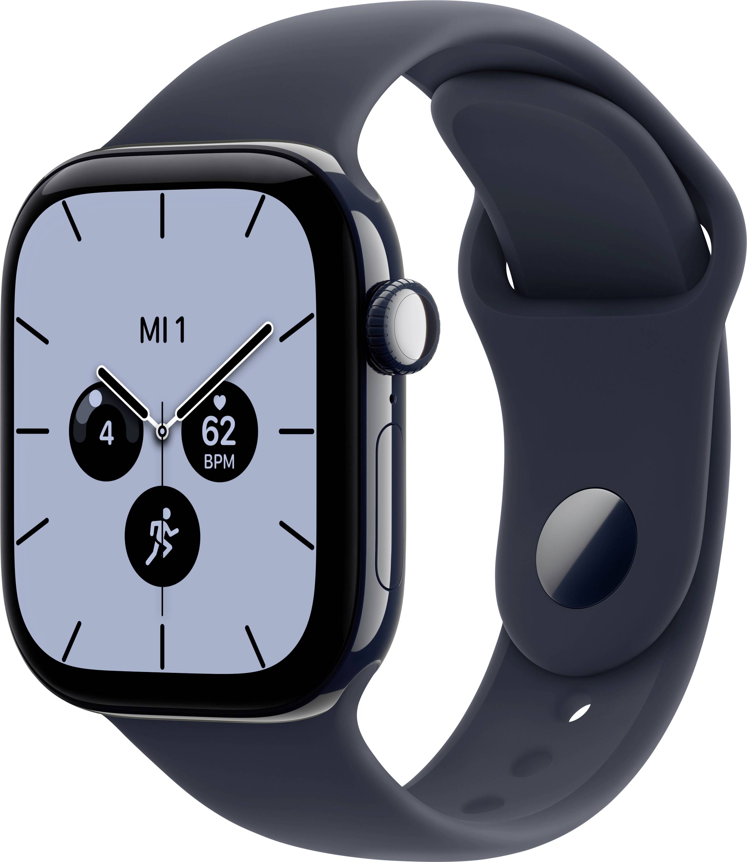 Apple Watch Series 12 GPS + Cellular 42mm Keramikgehäuse Sport Band Navy-Blau M/L