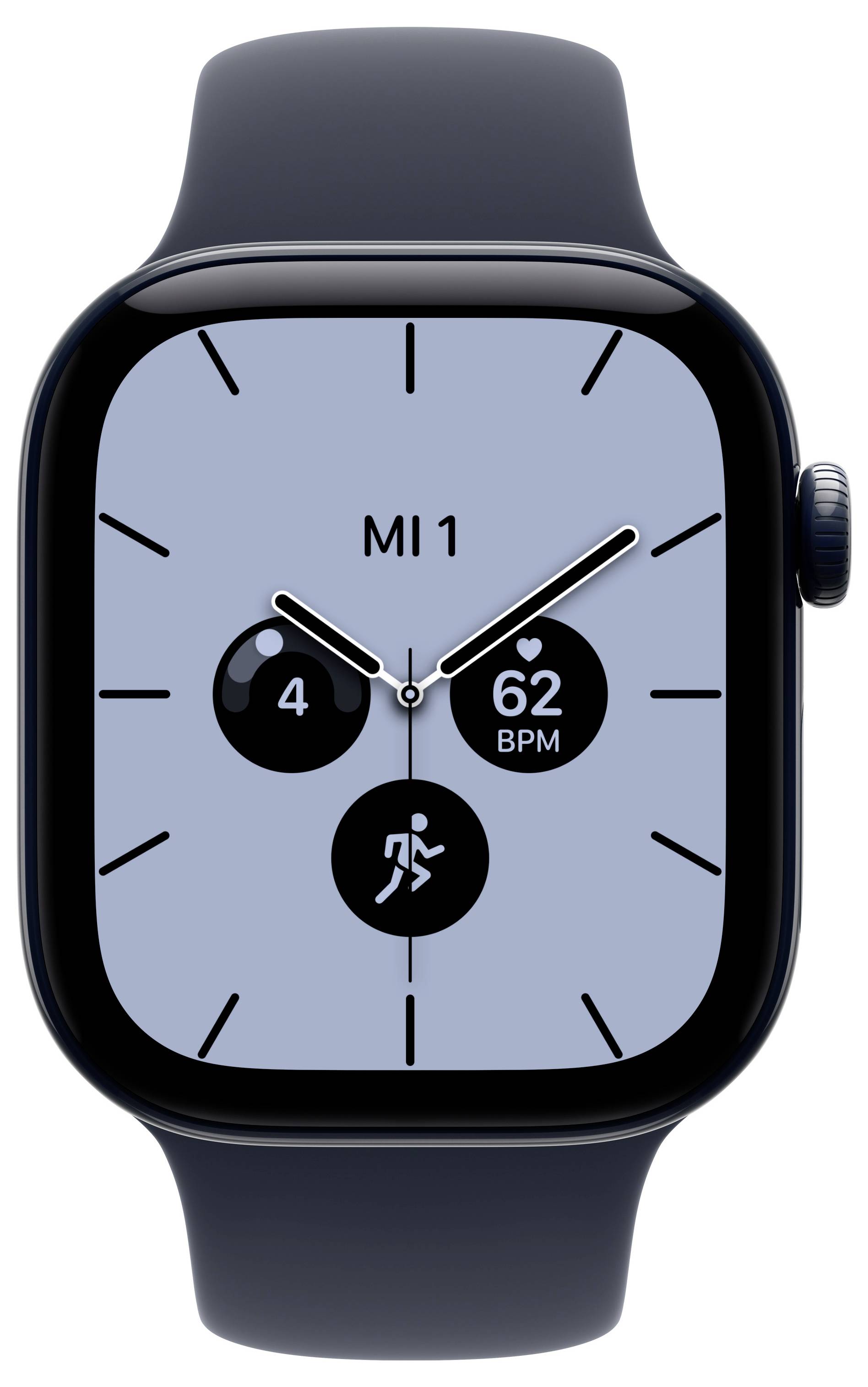 Lieferumfang: Smartwatch, Sportarmband und USB-C-Magnet-Schnellladekabel.