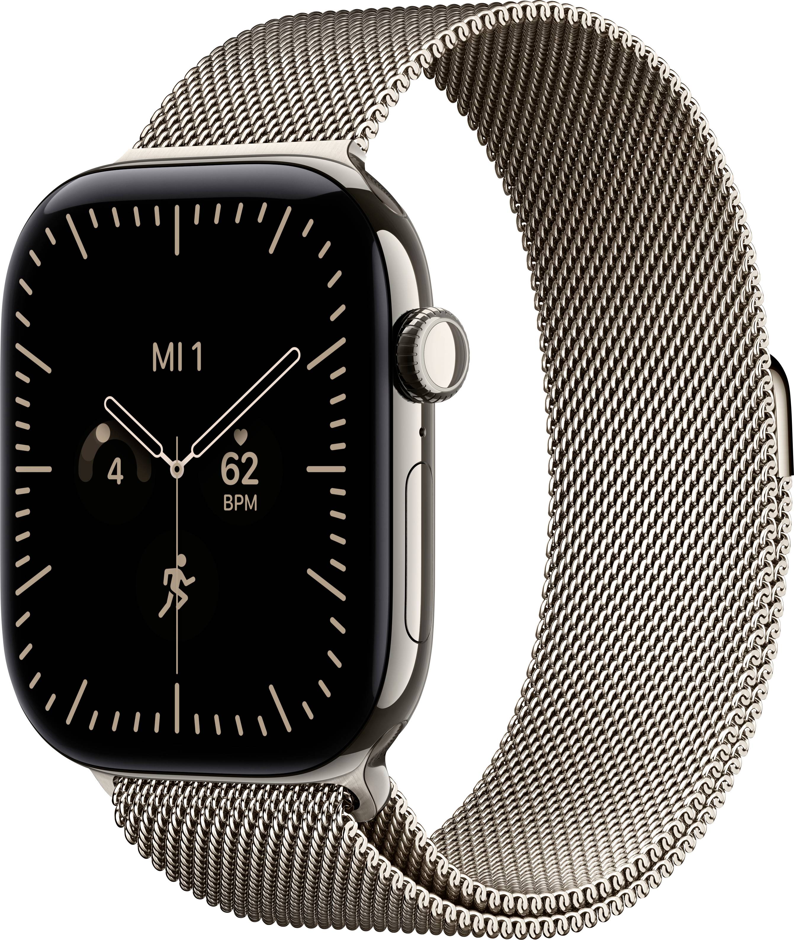 Apple Watch mit schwarzem Display, das „M11