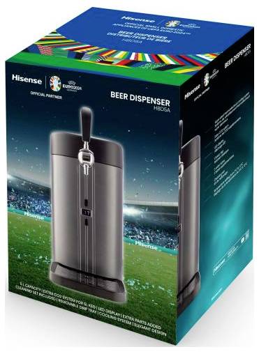 Hisense HBD5A 740215 Bierzapfanlage Grau