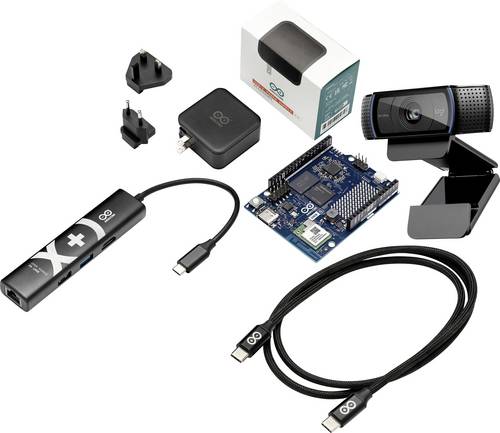 Arduino UNO™ Q VLM-Bundle USB UNO Q 4 GB 4 x 2.0 GHz inkl. Kamera-Modul, inkl. Netzteil, in