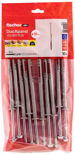 Fischer 562214 DuoXpand Langschaftdübel 160 mm 10 mm 10 St.