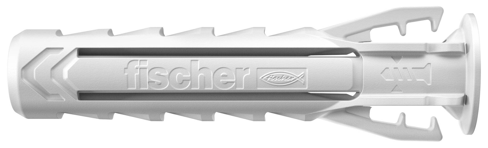 Silver Fischer Wandankerplug mit gezackten Rippen und Spreizschwingen zum Befestigen von Schrauben in Mauerwerk oder Trockenbau.