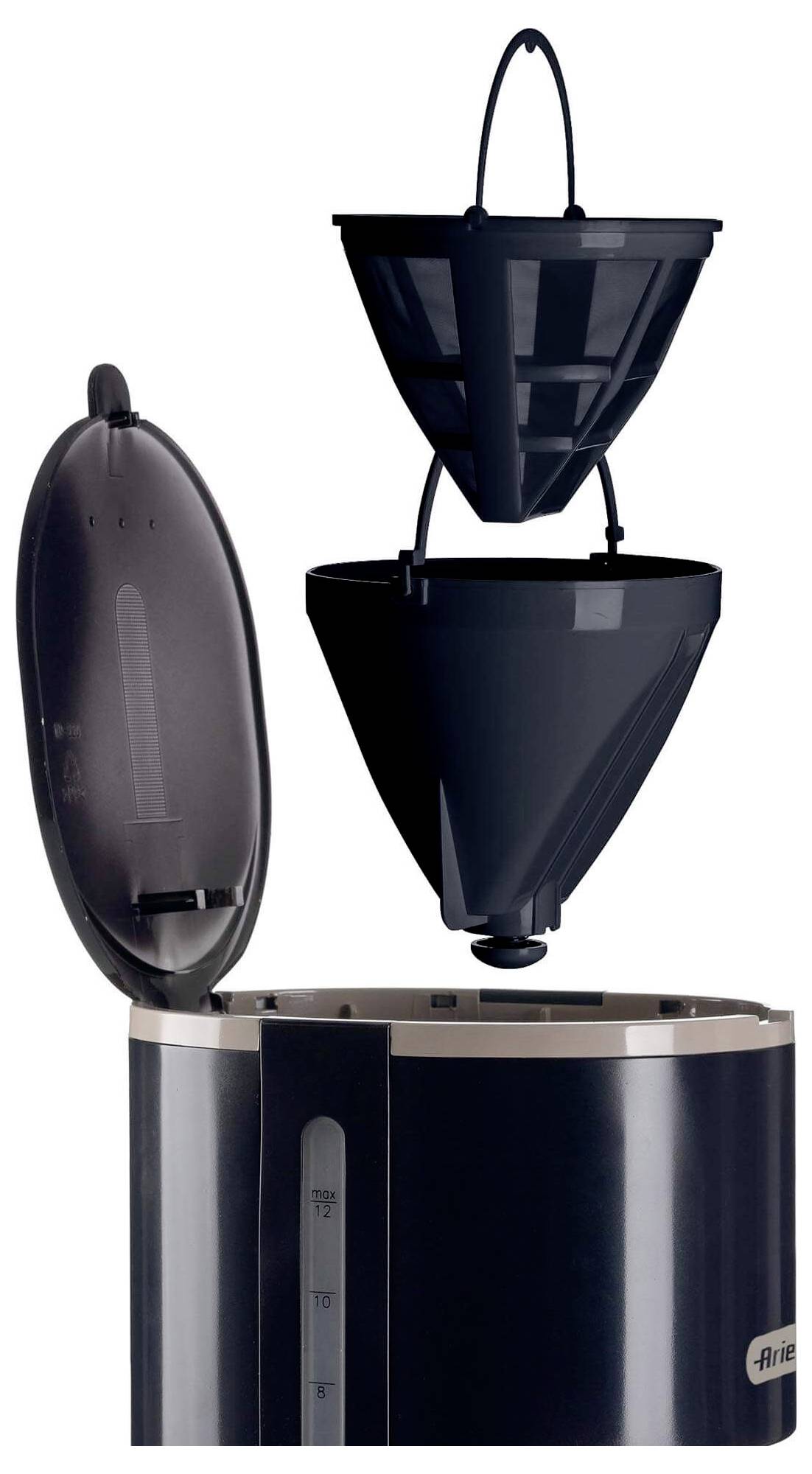 Ariete Kaffeemaschine Schwarz 900W