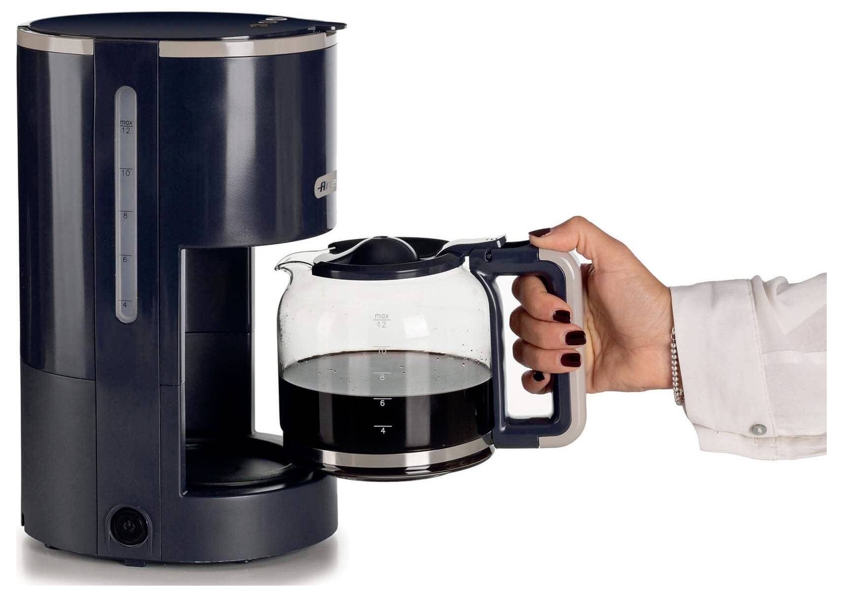 Ariete Kaffeemaschine Schwarz 900W