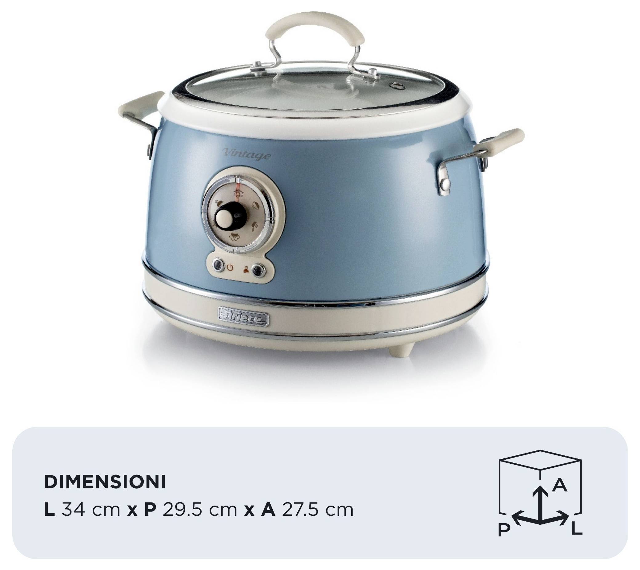 Ariete Multikocher Hellblau