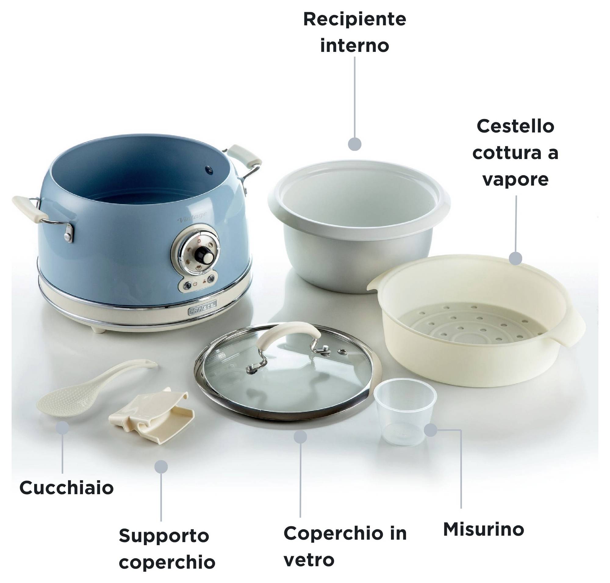 Ariete Multikocher Hellblau
