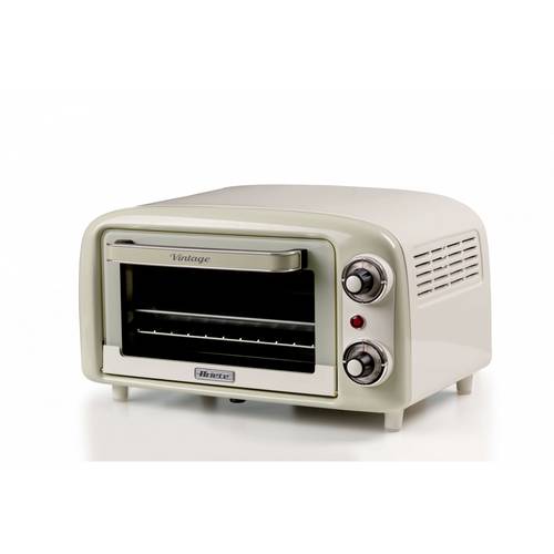 Ariete 3919/03 Vintage Miniofen Grillfunktion, Kontrollleuchte, stufenloser Temperaturregler, ticke
