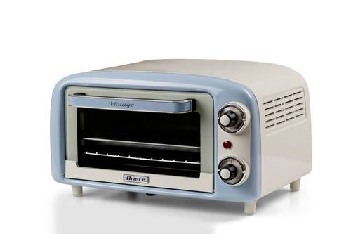 Ariete 3919/05 Vintage Miniofen Grillfunktion, Kontrollleuchte, stufenloser Temperaturregler, ticke