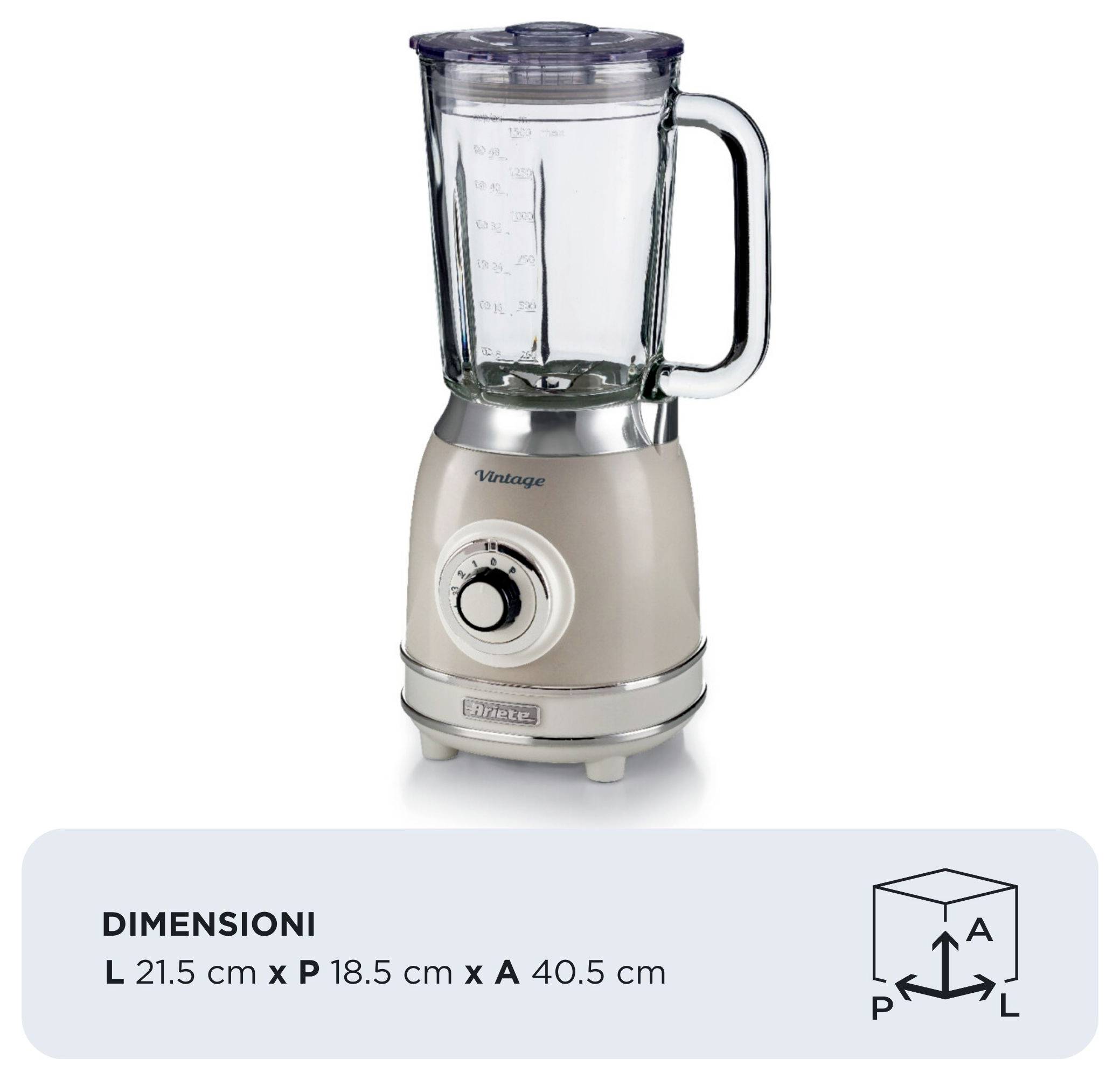 Ariete Standmixer 1000W Beige