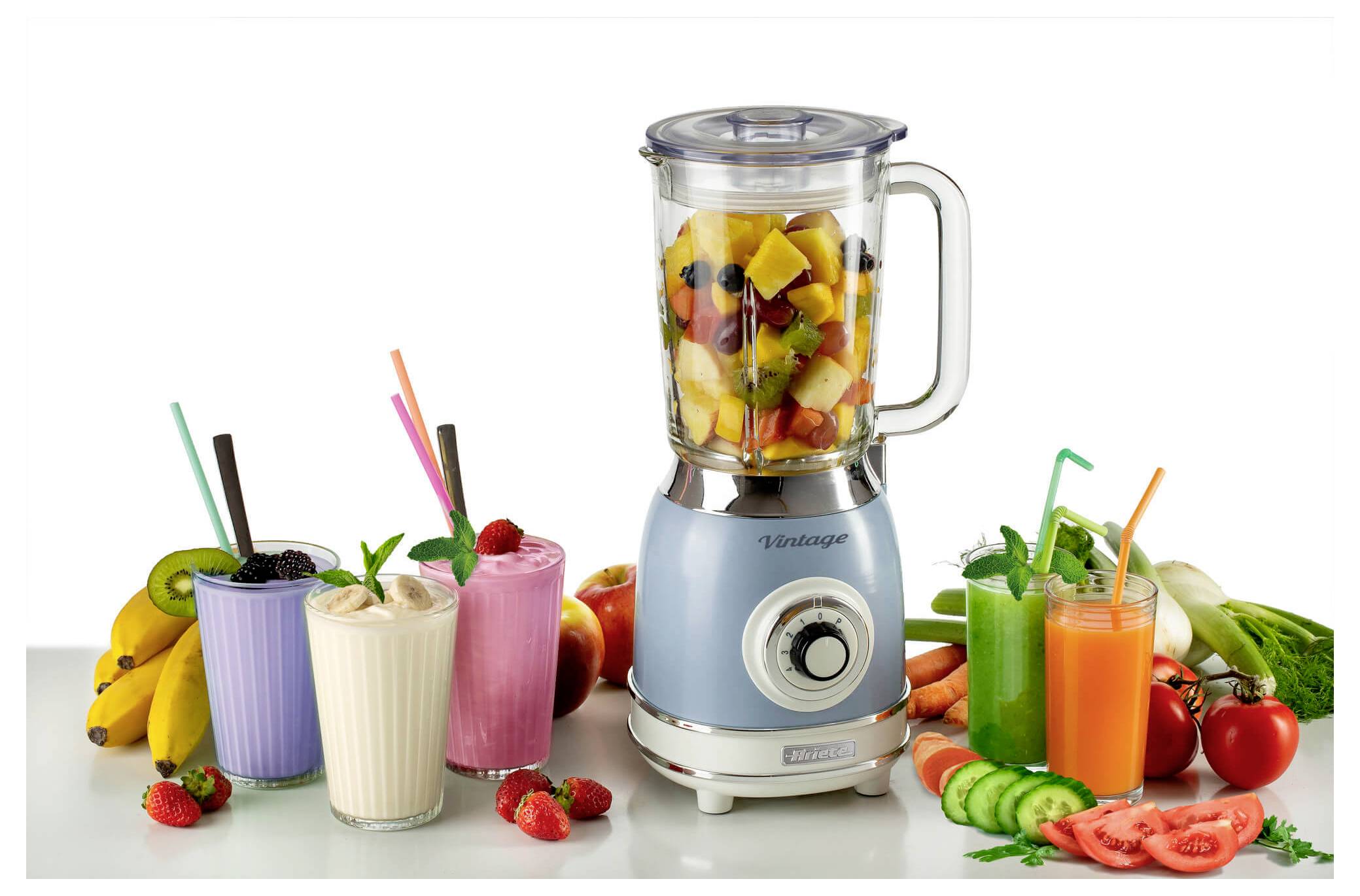 Ariete Standmixer 1000W Hellblau