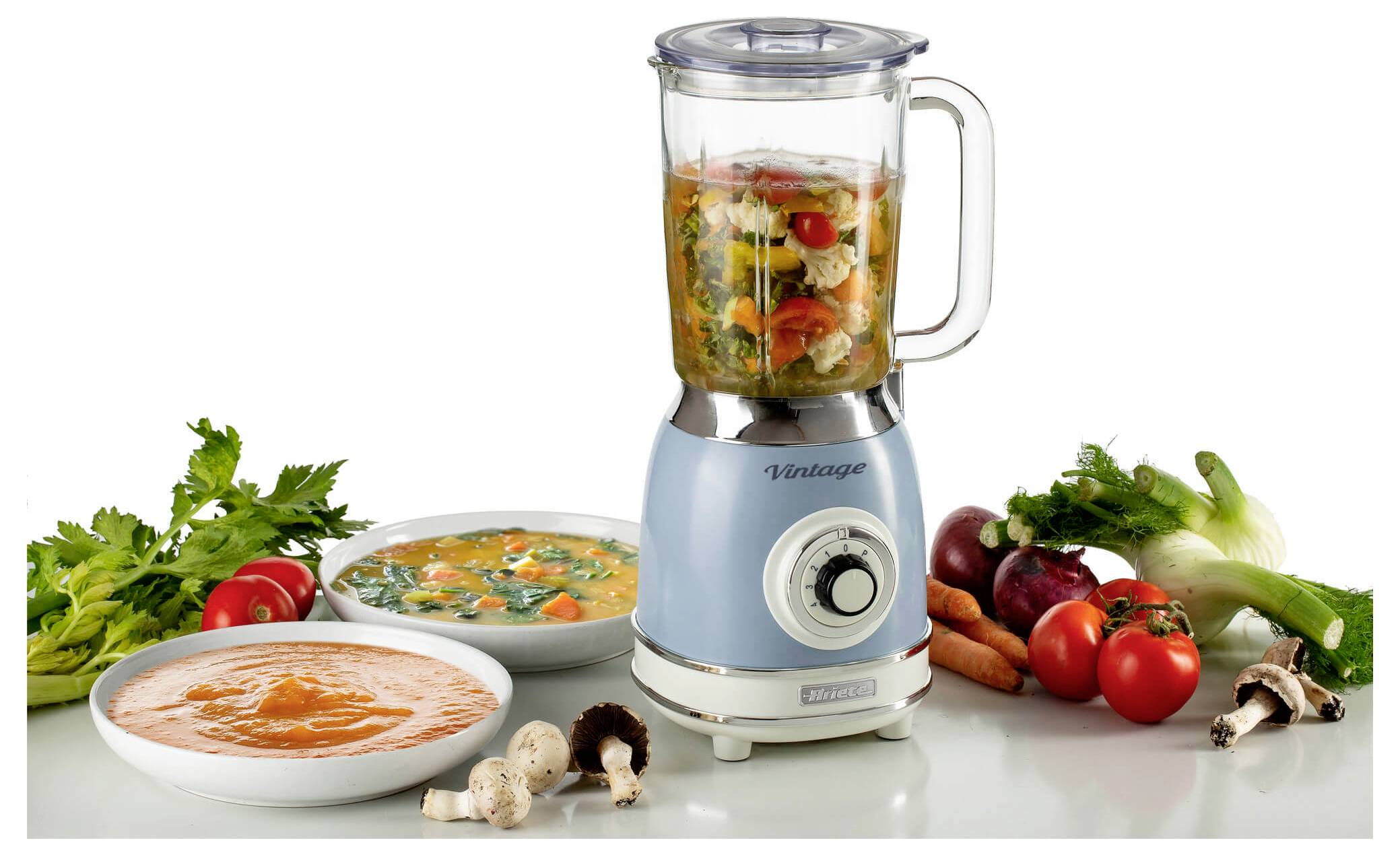 Ariete Standmixer 1000W Hellblau