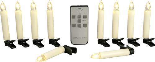 Konstsmide 1902-210 LED-Kerze Weiß