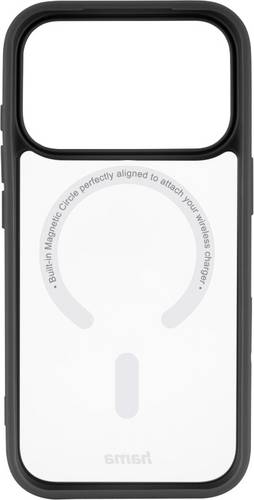 Hama Frame Protect, durchsichtig Cover Apple iPhone 17 Pro, iPhone 18 Pro Schwarz 232450