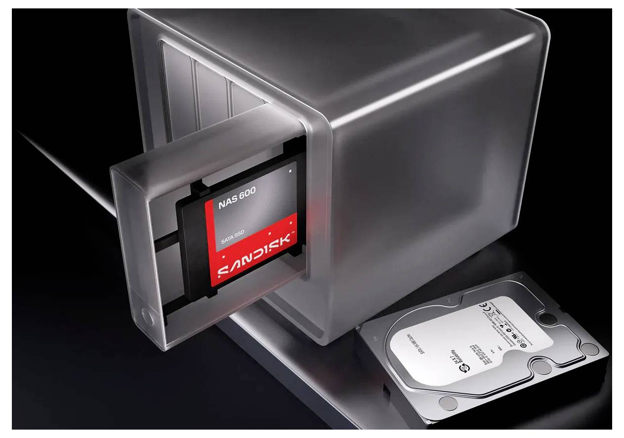 SanDisk 4 TB Interne NAS-Festplatte 6.35 cm (2.5 Zoll) SDSNS2400TAB-000G0