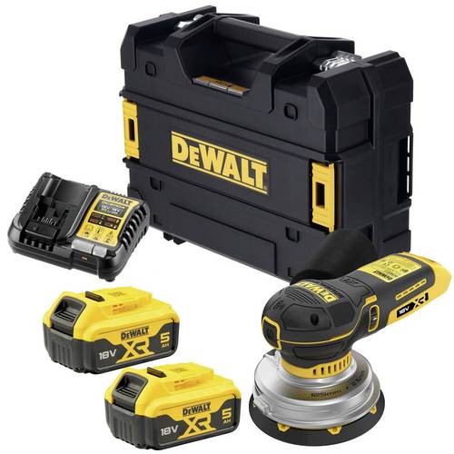 DEWALT DCW211P2 DCW211P2-QW Akku-Exzenterschleifer 18 V Ø 125 mm