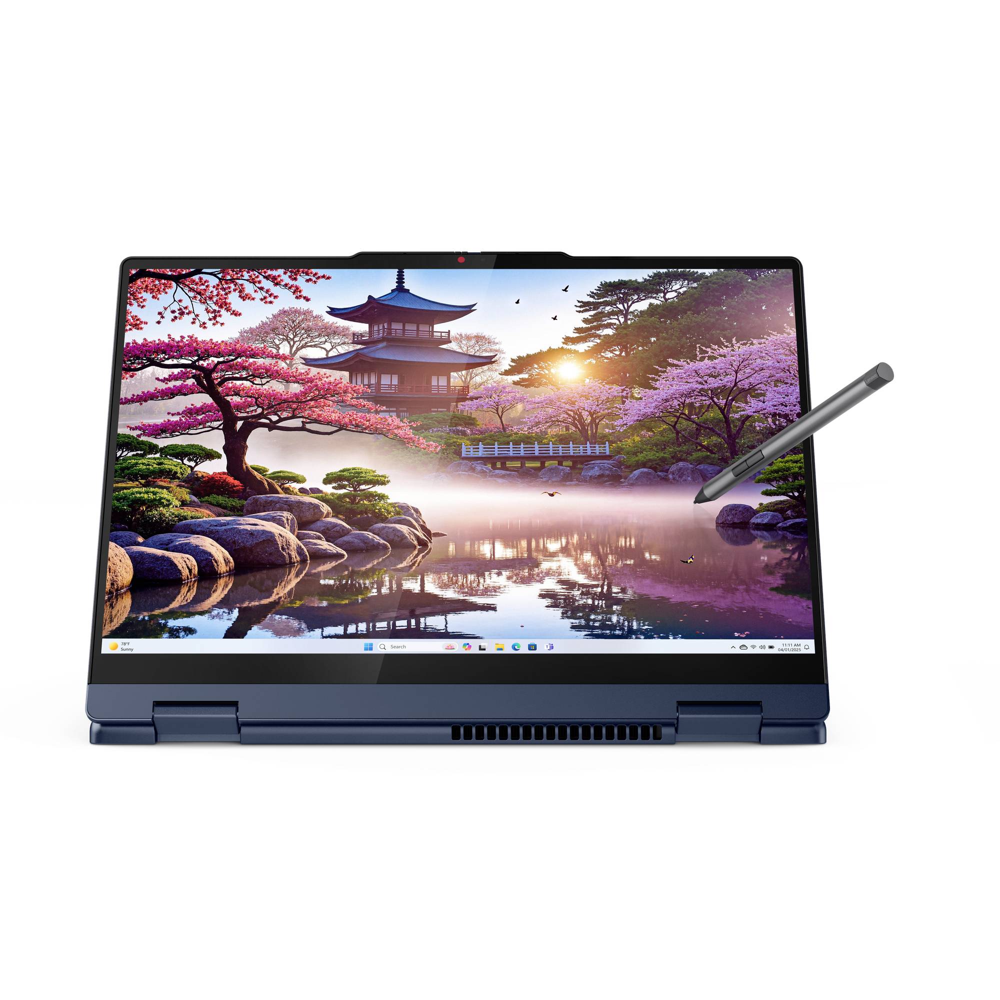Lenovo Notebook 35.6 cm (14 Zoll) WUXGA AMD Ryzen AI 7 350 16 GB RAM 1 TB SSD Deutsch, QWERTZ AMD AMD Radeon Blau 83KT004RGE