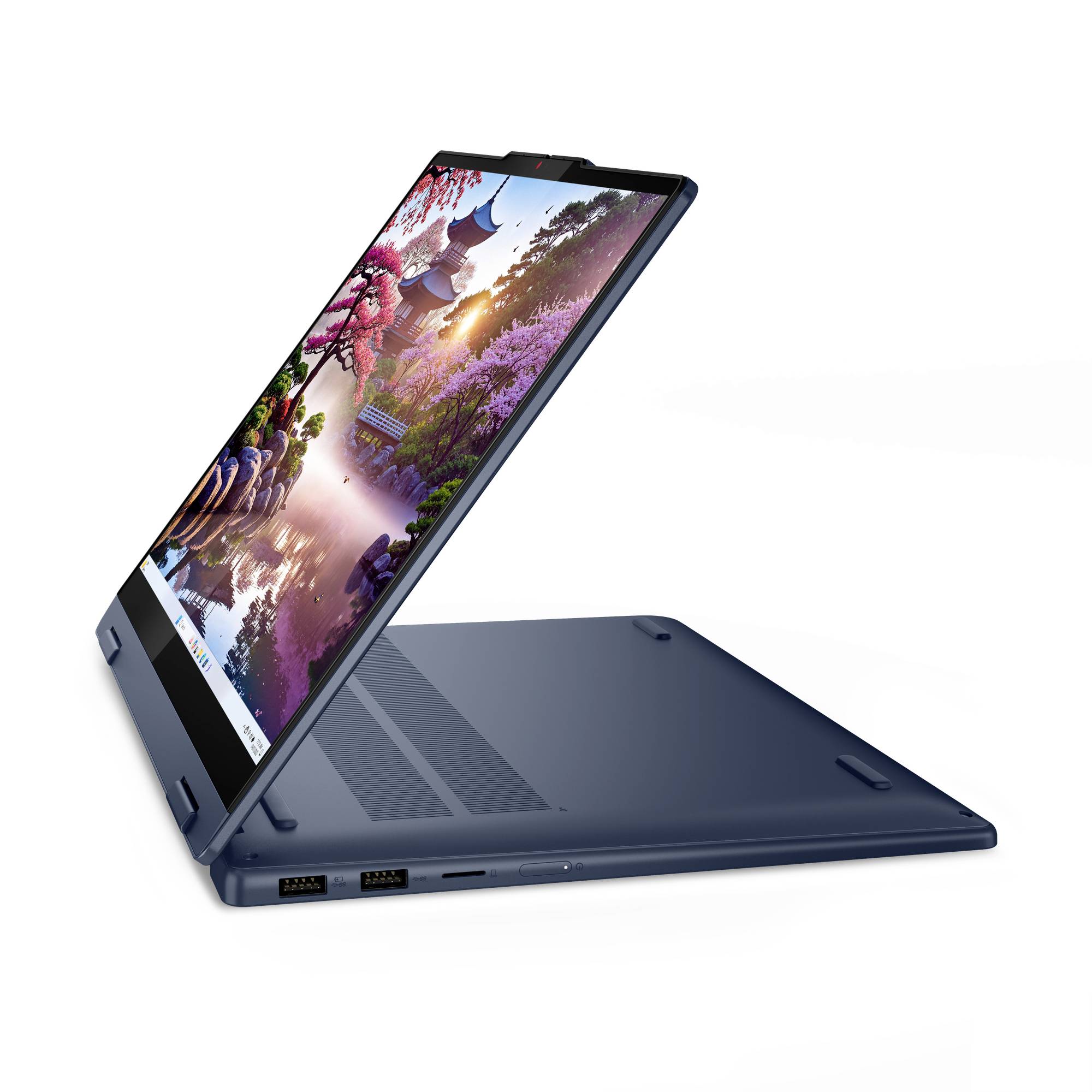 Lenovo Notebook 35.6 cm (14 Zoll) WUXGA AMD Ryzen AI 7 350 16 GB RAM 1 TB SSD Deutsch, QWERTZ AMD AMD Radeon Blau 83KT004RGE