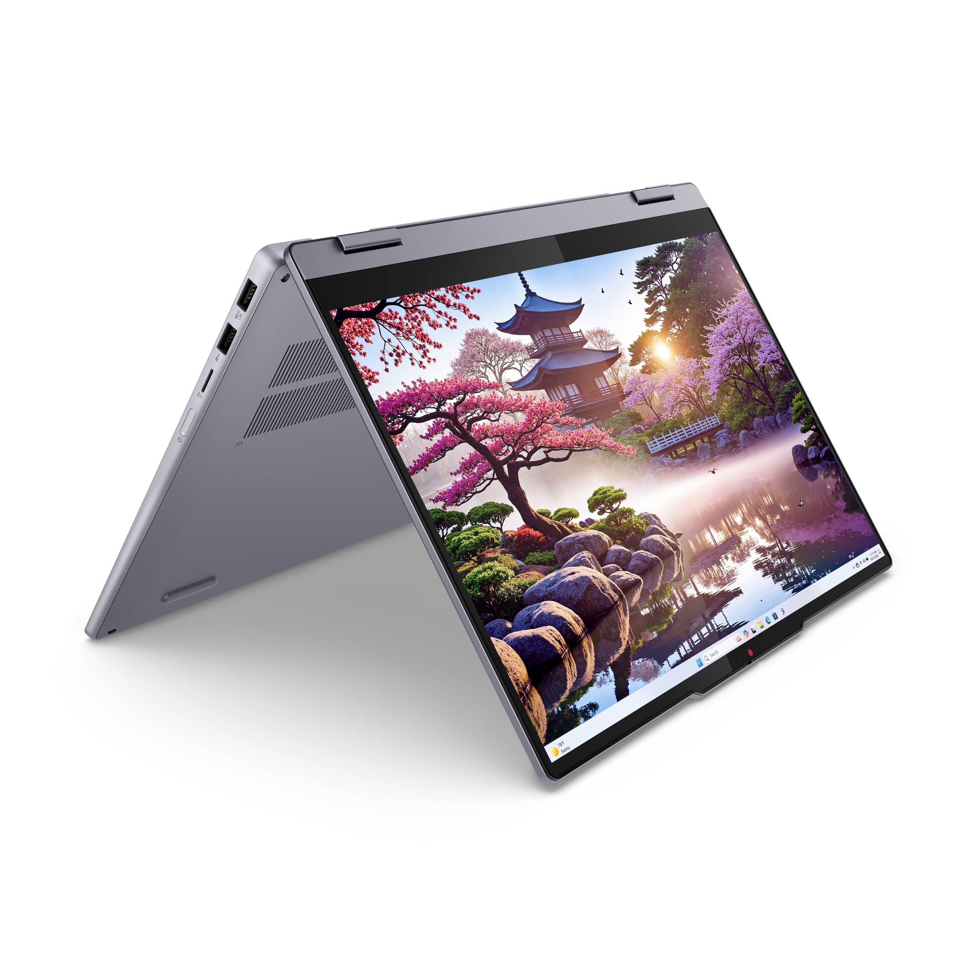 Lenovo Notebook 35.6 cm (14 Zoll) WUXGA AMD Ryzen AI 5 340 16 GB RAM 512 GB SSD Deutsch, QWERTZ AMD AMD Radeon Grau 83KT004QGE