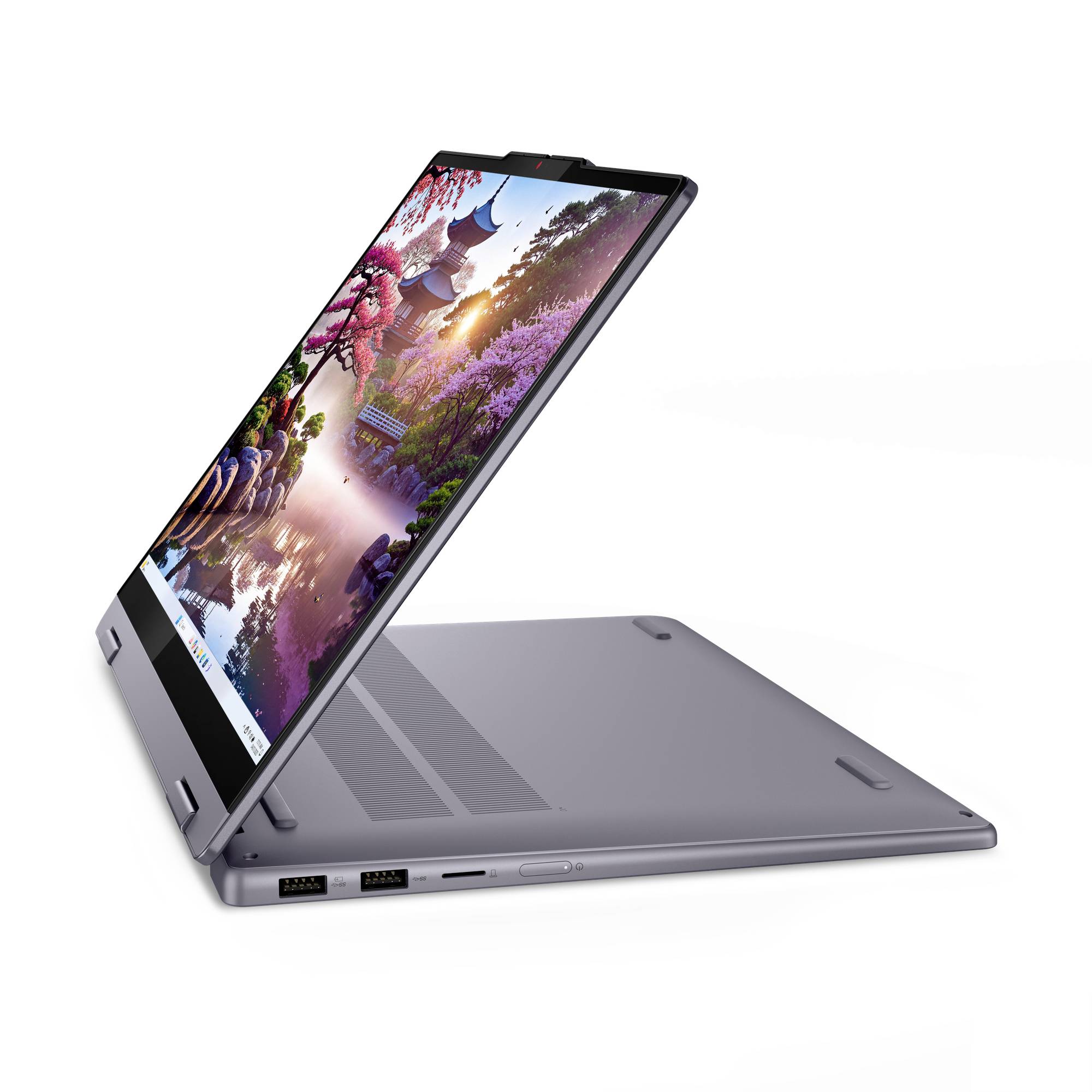 Lenovo Notebook 35.6 cm (14 Zoll) WUXGA AMD Ryzen AI 5 340 16 GB RAM 512 GB SSD Deutsch, QWERTZ AMD AMD Radeon Grau 83KT004QGE