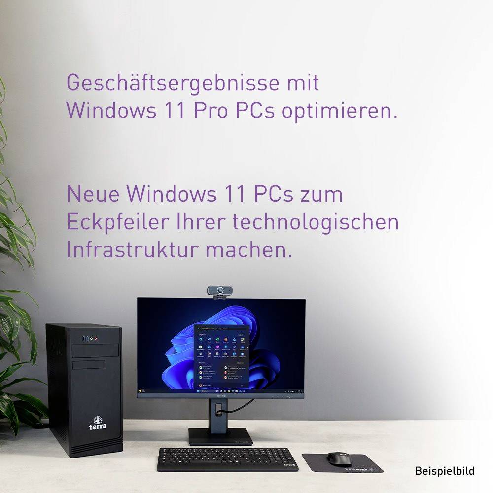 # Geschäftsergebnisse mit Windows 11 Pro PCs optimierenNeue Windows 11 PCs zum Eckpfeiler Ihrer technologischen Infrastruktur machen.