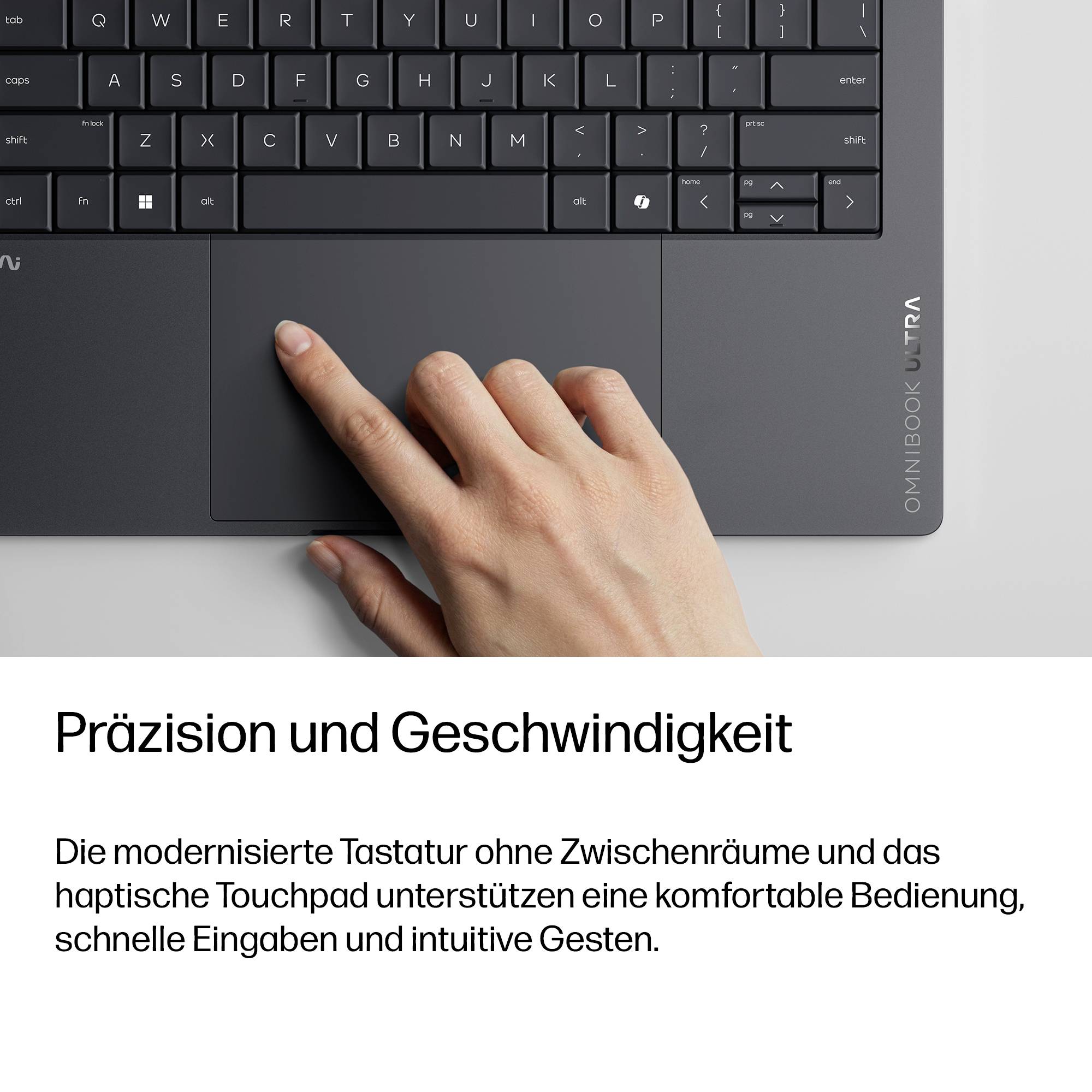 HP Notebook 35.6 cm (14 Zoll) 3K Intel® Core™ Ultra 7 356H 32 GB RAM 2 TB SSD Deutsch, QWERTZ Intel Intel-Grafik D91DNEA