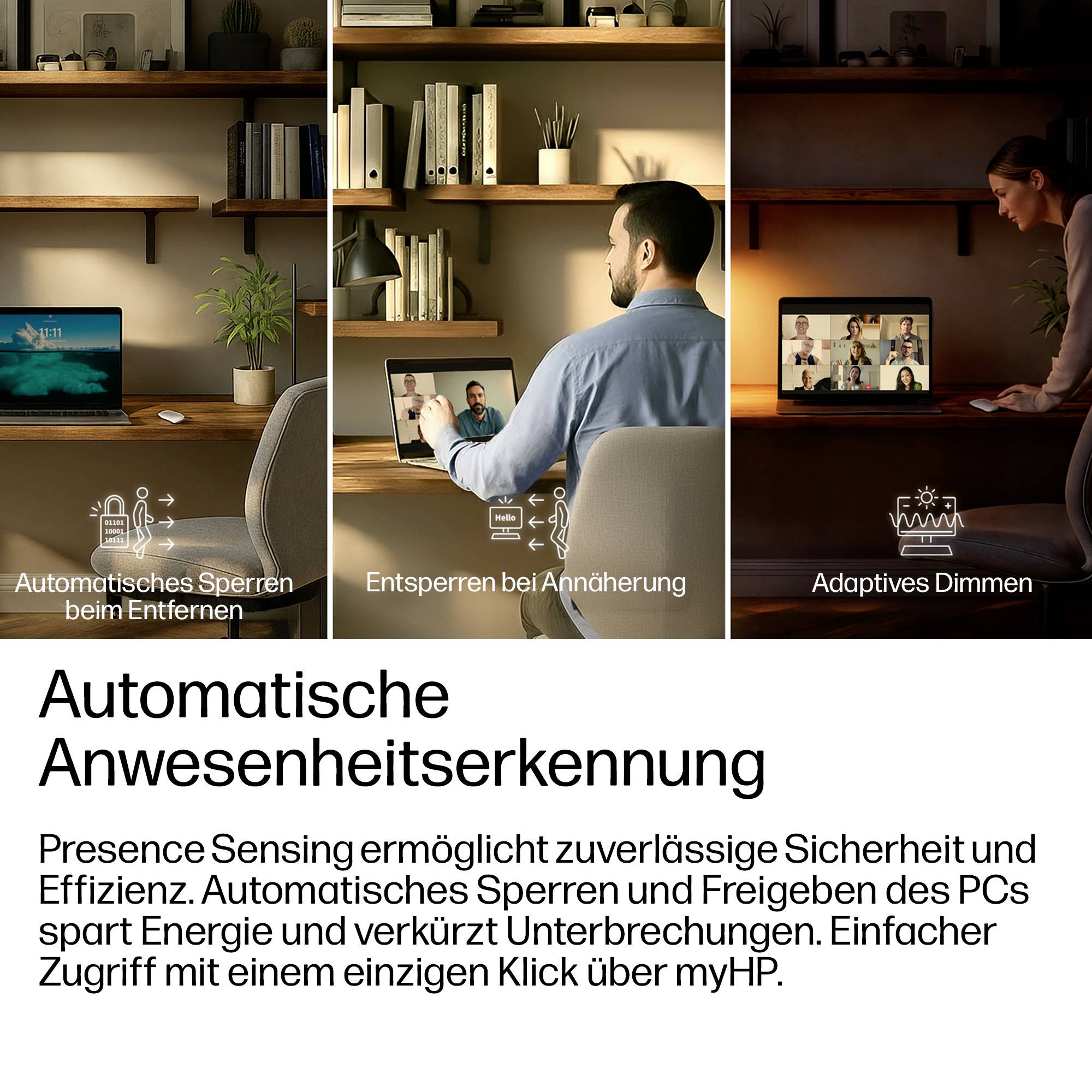 HP Notebook 35.6cm (14 Zoll) 2K Intel® Core™ Ultra 7 356H 24GB RAM 1TB SSD Deutsch, QWERTZ Intel Intel-Grafik Silber D91HCEA