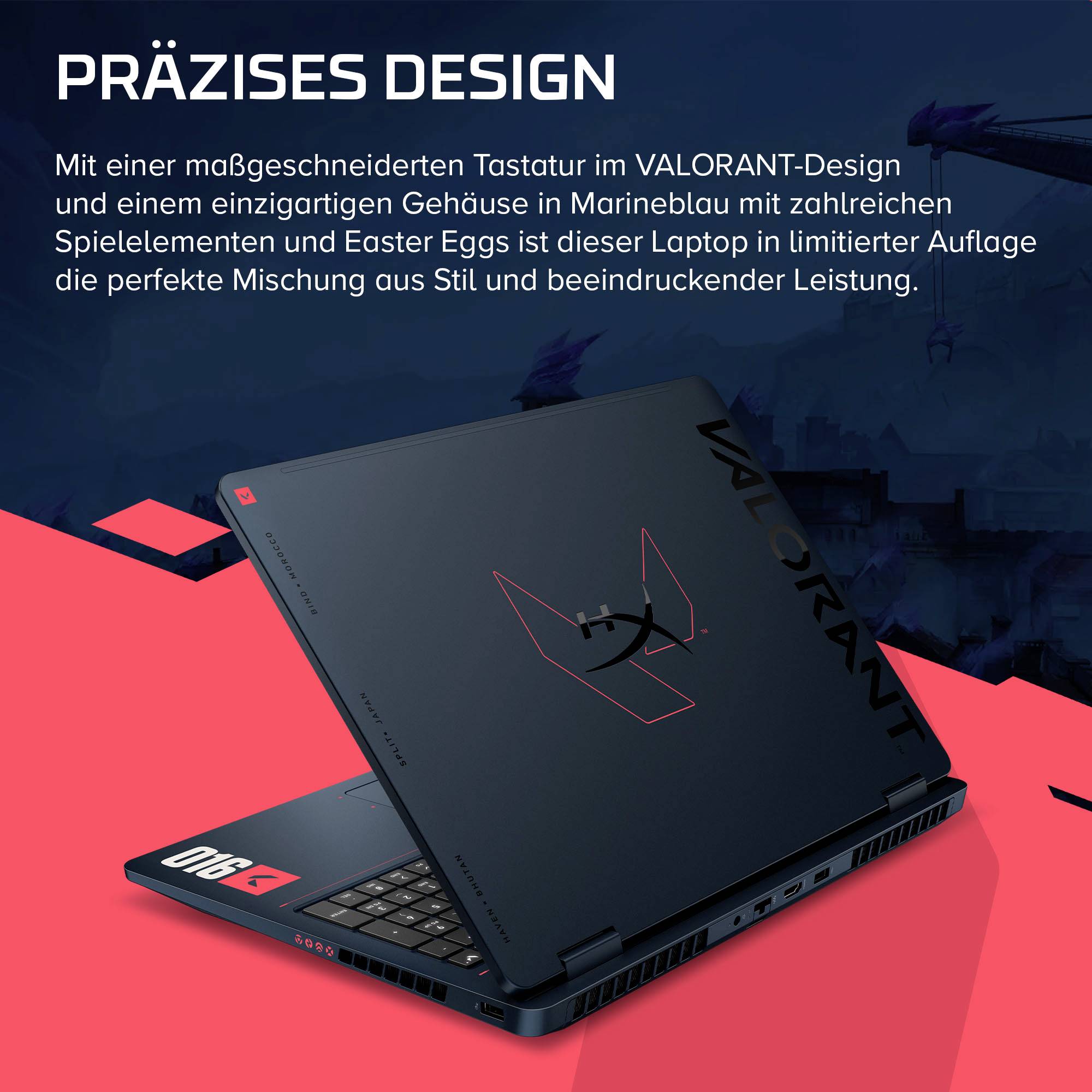 HP Gaming Notebook 40.6cm (16 Zoll) 2.5K AMD Ryzen 9 8940HX 8GB RAM Deutsch, QWERTZ NVIDIA GeForce RTX 5070 GDDR7 Schwarz DT5M2EA