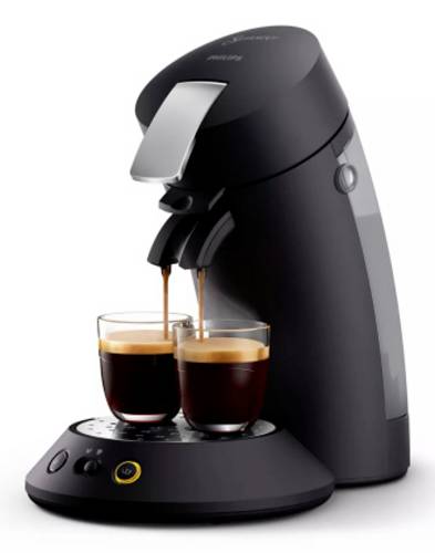 Philips SENSEO CSA220/60 Kaffeepadautomat, Zubereitung für ein oder zwei Tassen, einstellbare Kaffeestärke